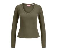 JJXX Jxfreya STR Ls V-Neck Top JRS Noos