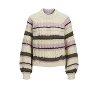 Jack & Jones Kelly Chunky Stripe Jjxx Pullover XL Bone White /Multi Color
