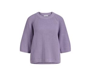 JJXX - JXMARGE TWIST SS CREW NECK KNIT SN Purple Rose - Gr. - XS