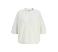 JJXX - JXMARGE TWIST SS CREW NECK KNIT SN Snow White - Gr. - XL