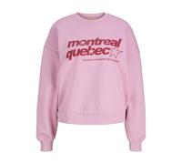 JJXX - JXMERLE RLX SHORT LS CREW SWT LN Orchid Smoke - Gr. - L