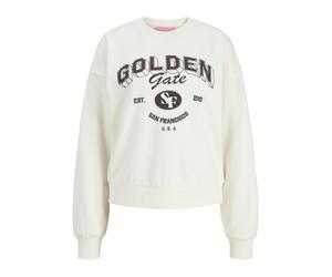 JJXX - JXMERLE SPRING RLX SHORT LS CREW SWT LN Vanilla Ice - Gr. - XS