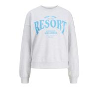 JJXX - JXMERLE SPRING RLX SHORT LS CREW SWT LN White Melange - Gr. - XS