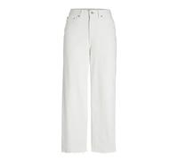 JACK&JONES Damen JXMILLA WIDE HW CULOTTE DNM. Jeans, Weiß, 28 W/32 L