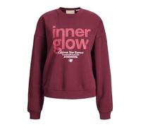 JJXX - JXMIMI RLX LS PRINT CREW SWT cabernet - Gr. - XS