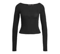 JJXX - JXSIGGA STR GLITTER BOATNECK LS TOP JRS black - Gr. - XS