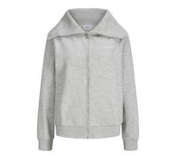JJXX - JXSTUDIO VESTERBRO FLAT KNIT ZIP SWT SN light grey melange - Gr. - L