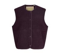 Jxvera Teddyfell Weste M Violett