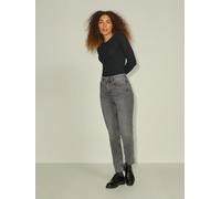 JACK & JONES Damen JJXX JXFREYA LS Rib Tee NOOS T-Shirt, Black, M