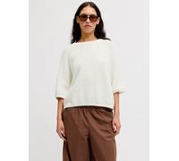 JJXX - JXMARGE TWIST SS CREW NECK KNIT SN Snow White - Gr. - S