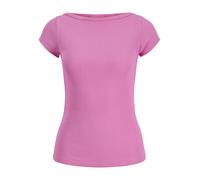 Jjxx Damen T-shirt Mit Kurzen ärmeln Frau Jxfifi Str Cap Boatneck Jrs Sn Rose Größe L
