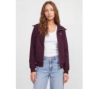 JJXX Sweatjacke "Studio" in Bordeaux - Größe S | Damen Sweatshirts Jacken