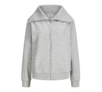JJXX Sweatjacke "Studio" in Hellgrau - Größe XS | Damen Sweatshirts Jacken