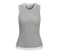 JJXX Top "Henna" in Hellgrau - Größe M | Damen Tops