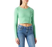 JJXX Women's JXFELINE LS Rib Tee NOOS T-Shirt, Absinthe Green, M