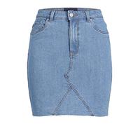 JJXX Women's JXHAZEL Short Skirt HW RH AKM LN Rock, Light Blue Denim/Detail:AKM3, L