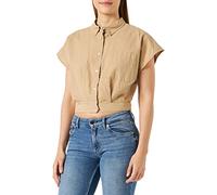 JJXX Women's JXPENNY Linen SL Shirt WVN LN Hemdbluse, Incense, M