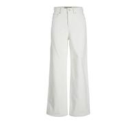 JJXX Women's JXTOKYO Wide HW NR6012 NOOS Jeans, White Denim, 24/32