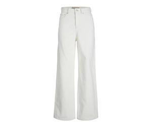 JJXX Women's JXTOKYO Wide HW NR6012 NOOS Jeans, White Denim, 24/32