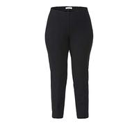JK KjBrand Damen Hosen Susie XS Ankle Schwarz 7/8 Länge mit Schlupfbund Plus Size KJ Brand, Hosengröße:54