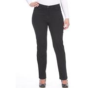 JK KjBrand Damen Stretch-Jeans Betty Blau Kurz-Größe mit Komfort-Bund Plus Size KJ Brand, Hosengröße:46