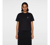 JLindeberg Kangol Lina T - Shirt Damen Schwarz (nur noch wenige Artikel verfügbar)