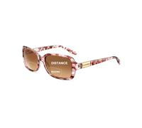 JM Klassische Bifokale Sonnenbrille Lesebrille Quadratischer Stilvoller Farbverlauf Sonnenbrillen-Leser für Frauen +2.25 Rosa Gedruckt