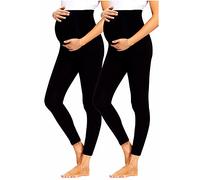 JMITHA Umstandsleggings, Lange Umstandshose Leggings Baumwolle Stretch Dünn Blickdichte Schwangerschaft Hosen Leggings Jogginghose Freizeithose für Schwangere