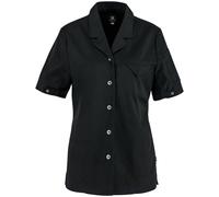 JOBELINE Damen Kochjacke Joel Kurzarm Kleidergröße 42; schwarz