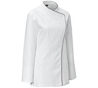 JOBELINE Damenkochjacke Delight Kleidergröße 48; weiß/taupe