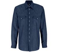 JOBELINE Herren Jeanshemd Ryan Langarm Kleidergröße 37/38; dunkelblau