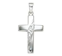 Jobo Damen-Anhänger Kreuz aus 925 Sterling Silber massiv