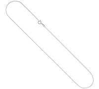 Ankerkette rund 333 Weißgold 45 cm Kette Halskette Federring