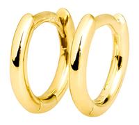 Jobo Damen-Creolen aus 14 Karat 585 Gold 10 mm