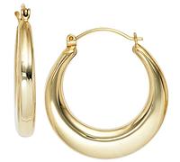 Jobo Damen-Creolen aus 14 Karat 585 Gold