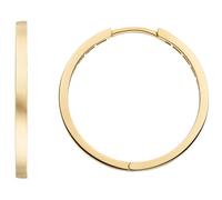 Jobo Damen-Creolen rund Ohrringe aus 333 Gold 25 mm
