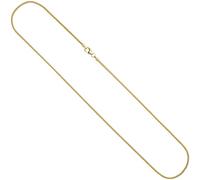 Schlangenkette 585 Gelbgold 1,6 mm 50 cm Karabiner Gold Kette Goldkette