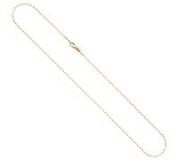 Jobo Damen-Halskette Weit-Ankerkette aus 14 Karat 585 Gold massiv 1,6 mm 45 cm