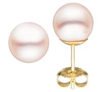 Ohrstecker 585 Gold Gelbgold 2 Akoya Perlen 8,5 mm