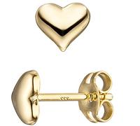 Jobo Damen-Ohrstecker Herz aus 8 Karat 333 Gold