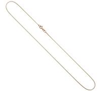 Jobo Damen Venezianer-Kette aus 925 Sterling Silber roségold vergoldet 0,8 mm 50 cm