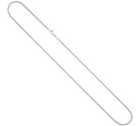 Jobo Damen Weißgoldkette Schlangen-Kette aus 14 Karat 585 Weißgold 1,4 mm 38 cm