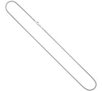 Jobo Damen Weißgoldkette Schlangen-Kette aus 14 Karat 585 Weißgold 1,6 mm 42 cm