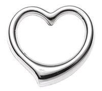 Kinder Anhänger Herz Schwingherz 375 Gold Weißgold Herzanhänger