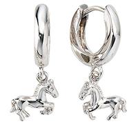 Jobo Kinder-Creolen Pferd aus 925 Sterling Silber