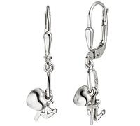 Kinder Ohrhänger Glaube Liebe Hoffnung 925 Sterling Silber Kinderohrringe