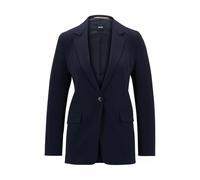 BOSS Regular-Fit Blazer aus knitterfreiem Krepp - Style Jocaluah, 50490053 Dunkelblau 46