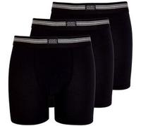 Jockey® Cotton Stretch Boxer Trunk 3-Pack - Black / 2XL