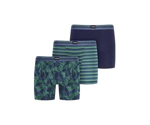 Jockey Boxer Trunk - Boxershorts Herren im 3er Pack, Unterhosen ohne Eingriff, Unterwäsche aus Baumwolle und Elasthan, 3er Set