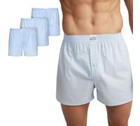 Jockey® Boxer Woven 3-Pack - Shirting Blue / M